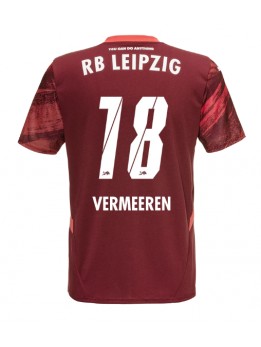 Billige RB Leipzig Arthur Vermeeren #18 Bortedrakt 2024-25 Kortermet